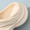 Girls' hole shoes heightening shoes wear thick soles, non-smelly feet, non-slip slippers, advanced sense