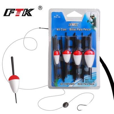 Fishing Float Set 4 Piece Professional Vertical Float Multifunctional Bait Float Fishing Tackle For Carp Fishing
