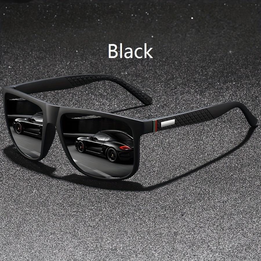 1pcs Vintage Check Pattern Square Fashion Glasses for Men & Women Full-Rim Rectangle Frames for Driving, , & Vacations