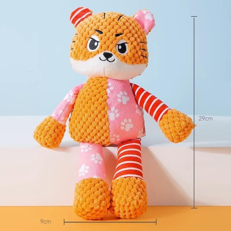 Pet Doll Dog Voice Plush Toy Companionship Training Soothing Cat Teddy Small and Medium Dog Molar