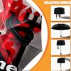 Custom Name Personalized Manchester Football F.C Print Umbrella, Auto Open Close, 8‑Rib Sturdy Frame, Commute Camping Hiking Use, Birthday Gift