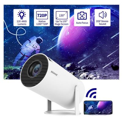 HY300 4K WiFi HD Android 11 5G מיני מקרן ביתי בלוטות'
