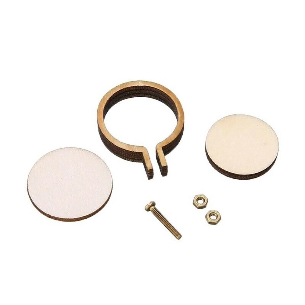 10 Stück/Set Mini Holz Kreuzstichrahmen Stickreifen Ring Handwerk DIY Kreuzstich Nähset Handgefertigt