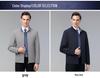 Men's Double-Sided Stand-Collar Jacket - Spring & Autumn Business Casual Coat for Middle-Aged Dads