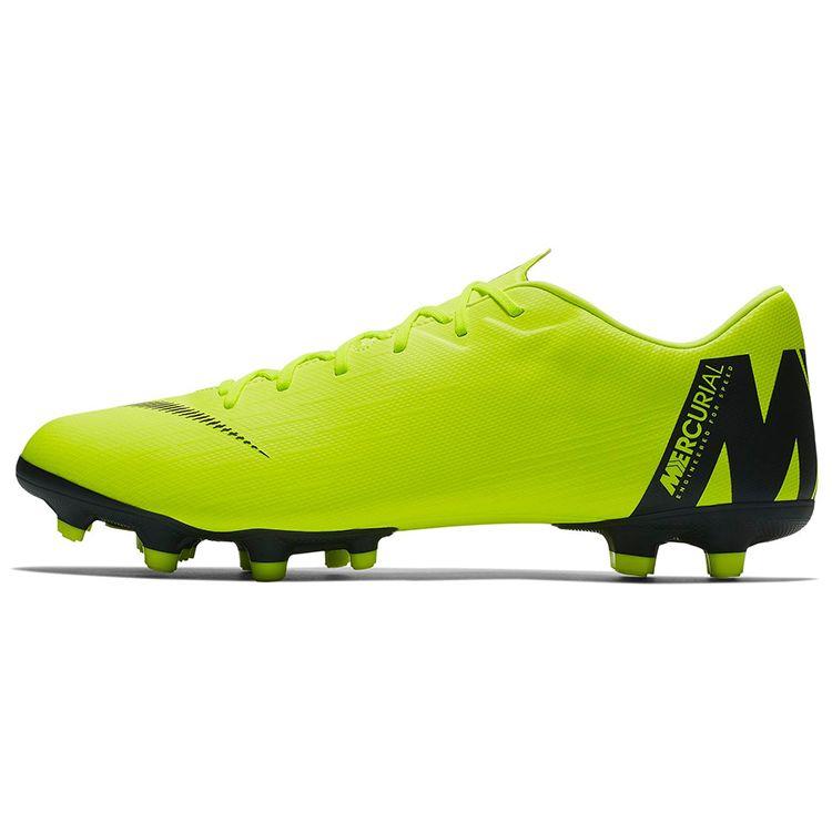 

Nike Бутсы Mercurial Vapor 12 Academy MG Volt Мужские Желто-черные AH7375-701 40