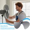 Ventilatorblatt Ersatz Schlafzimmer Ventilatorblatt 16 Zoll Windgebläse Ersatzteil Mit Mutterabdeckung Ventilatorflügel Ersatzteile