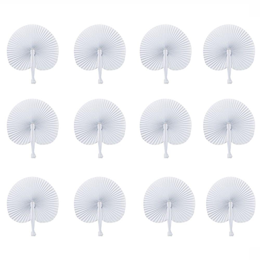 Practice Calligraphy Fan Wedding Party Anniversary Birthday Craft Fan Paper Fan Toy Fan Folding Fan