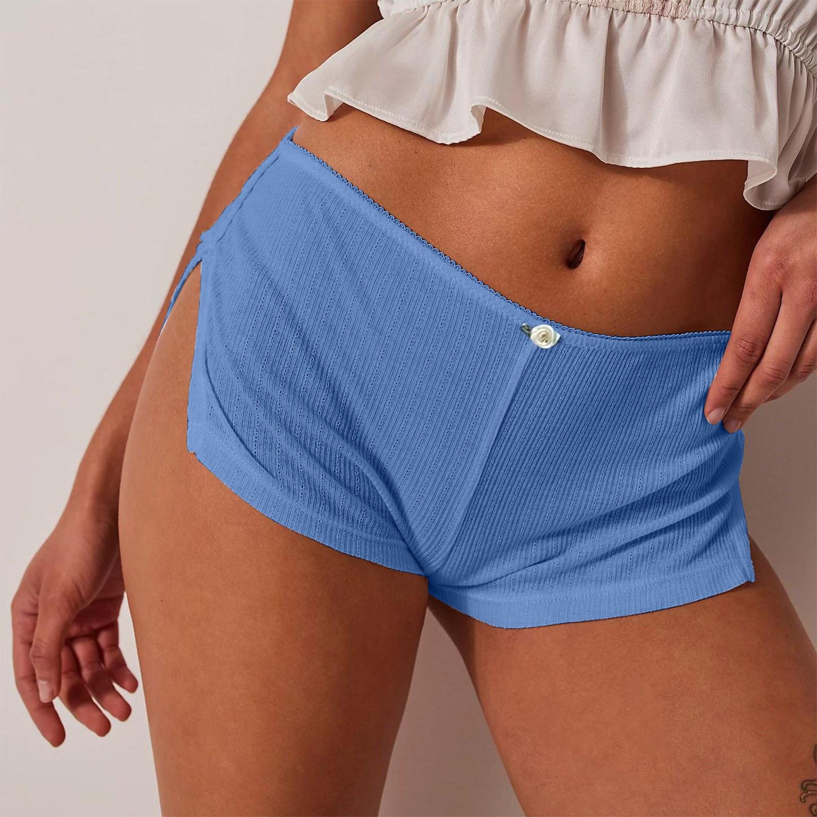

Women s Shorts Sexy Hot Split Shorts Color Desire Hot Pants L синий