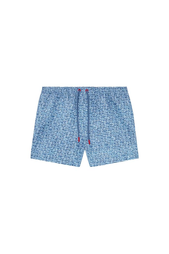 Diesel Men's Beachwear BMBX-KEN-37-ZIP A132240QIAY M Blue E6383