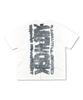 DURT Smudge Half Sleeve Tee (White)