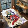 Legendary Super Sentai Ninja Style Rug Carpet Large Area Rug Non Slip Washable Floor Mat Gamer Room Bedroom Home Decor