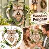 Vintage Heart Wall Hanging Decorative Ornament for Home Wall Decor