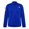Castore Mens Rangers FC Quarter Zip Long-Sleeved Fleece Top