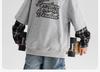 Left West Children's Wear Boys' Fake Two-piece Hooded Hoodie Spring Wear 2026 New Handsome Boys' Spring and Autumn Top