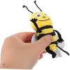 BESTonZON Weiche Bienen Handpuppe Für Kinder Stofftier Fingerpuppe Aus Plüschigem Material Pädagogisches Puppenspielzeug