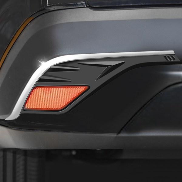 Toyota Corolla Cross Rear Fog Light Eyebrow Trim (2020-2021 Models)