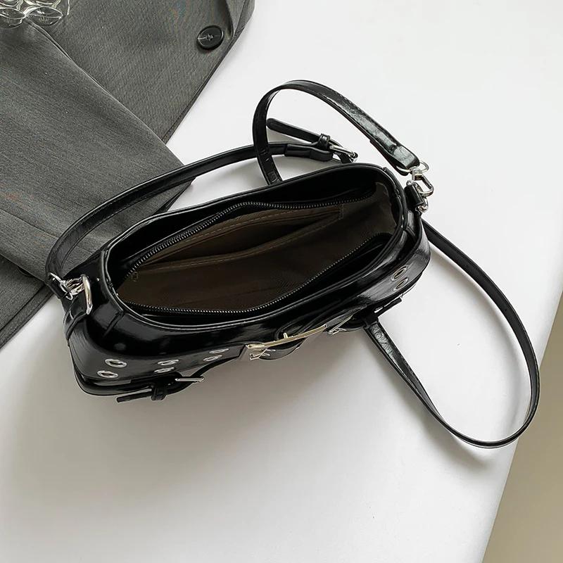 Fashion Women Messenger Bag Personality Trend Simple Shoulder Bag Luxury Designer Large Capacity Texture Western Style Handbags