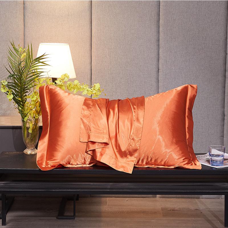Silky Ice Satin Pillowcase - Imitation Silk
