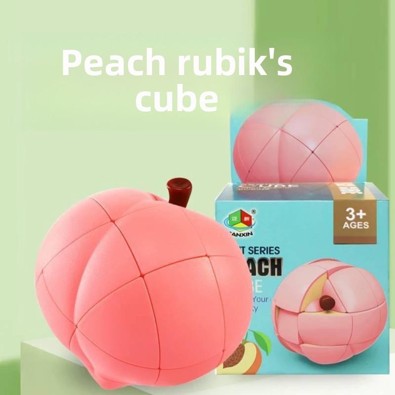 Fruit Shape Puzzle Cube With Plastic Material For Early Education Kids