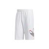 Originals Shadow Tref SH Logo Print Running Shorts Men Bottoms White FM1543