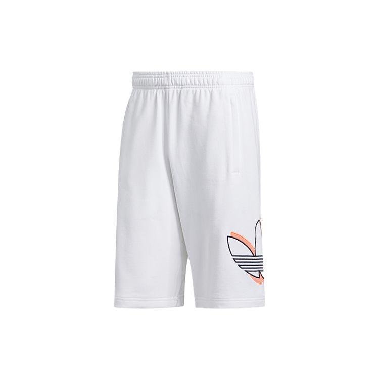 

Мужские шорты для бега Adidas Originals Shadow Tref SH с логотипом, белые FM1543 L