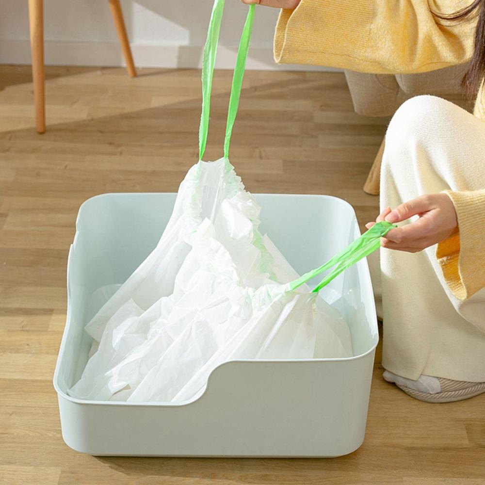Replacement Leak-Proof Disposable Easy To Clean Sifting Liners Cat Litter Box Trash Bag Waste Bag