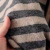 Knitted British Triangle Scarf Warm Wool Scarf Retro Triangular Scarf  Women