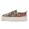 Fashion Luxury Loafers Man Platform Canvas Shoes Fashion Bear Print Casual Men Shoes Design Autumn Classic Slip-on Shoes Men Espadrilles