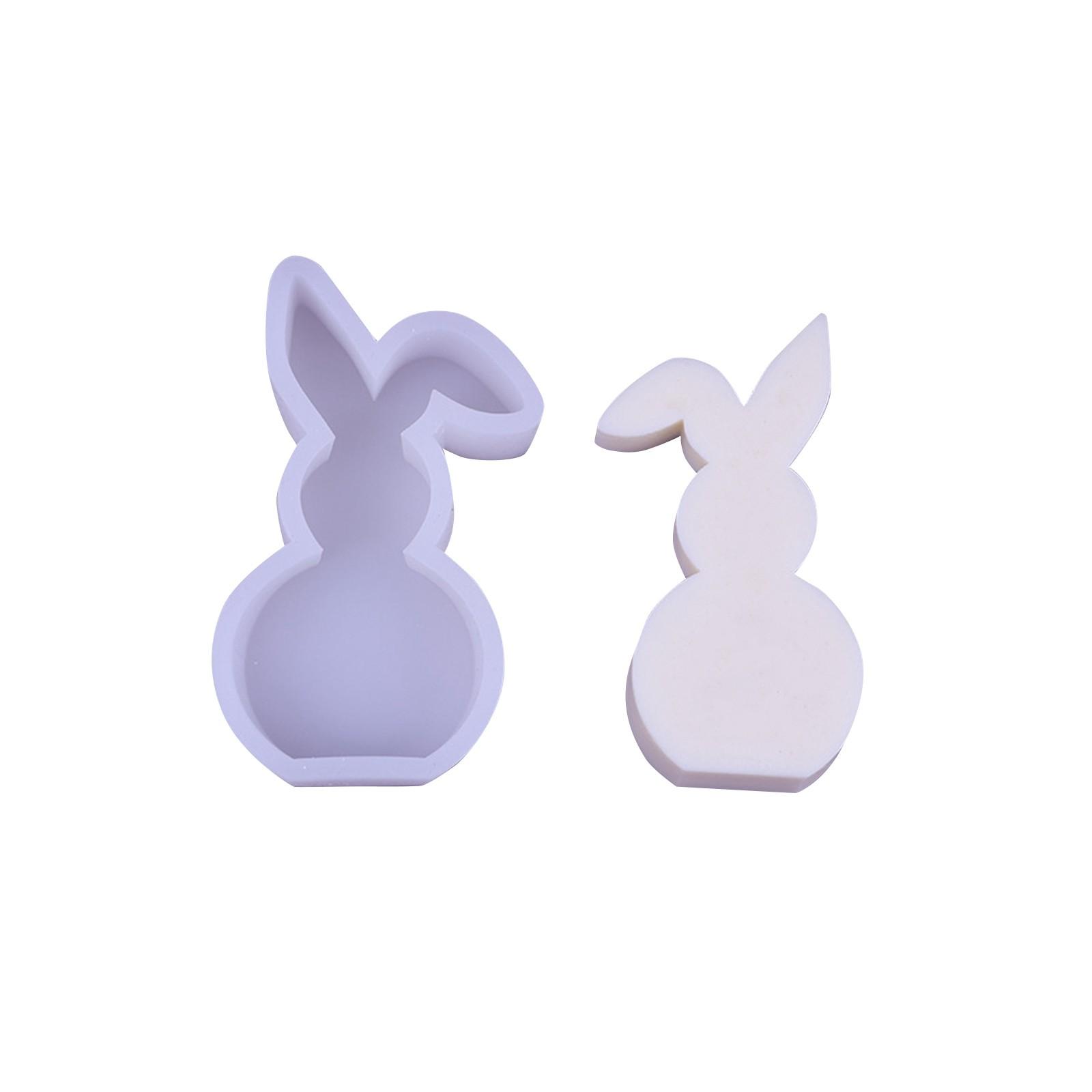 

Милый кролик ароматические свечи силиконовые формы украшения декоративная форма для выпечки торта One Size