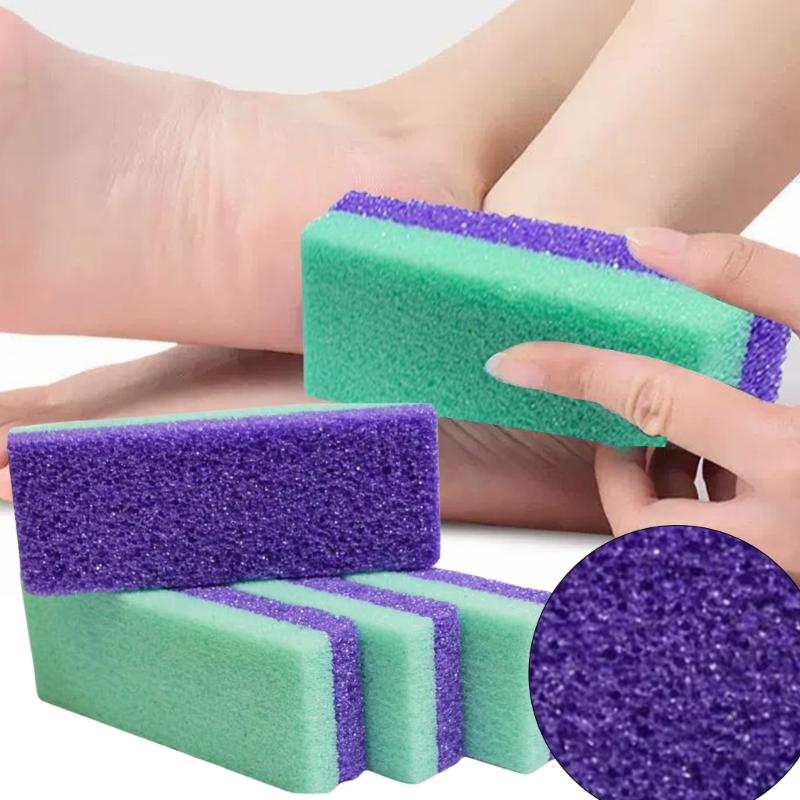 4 Pieces Foot Pumice Stone Feet Pumice Block Foot Care Exfoliator Pedicure Tool Callus Remover Foot Scrubber for Feet