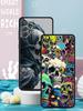 Skeleton Skull Phone Case for Samsung Galaxy A55 A35 A17 A07 A15 A13 A25 A51 A71 A72 A73 A32 A52 A52S A41 5G Soft TPU Shell Bags