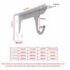 Heavy Duty Layer Board Support Metal Bracket Wall Supports Organizer Shelf Brackets  Garden