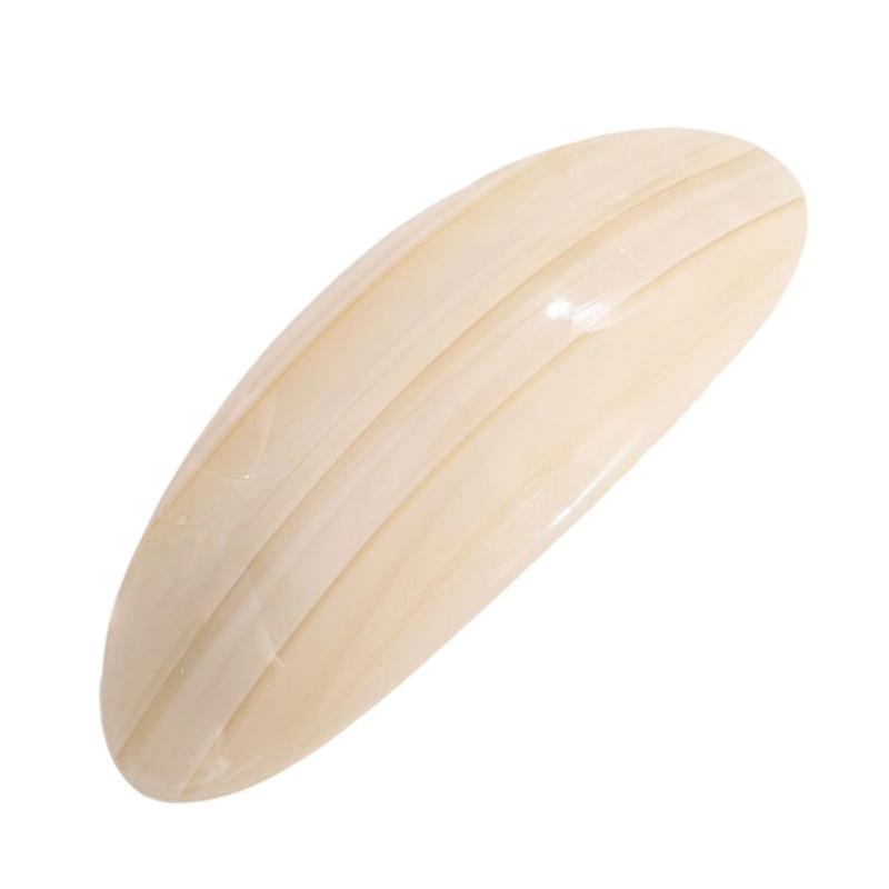 

Acetate Spring Hair Clip Oval Design Strong Grip Hair Holder Styling Accessories For Women Updos Daily Hair Decoration