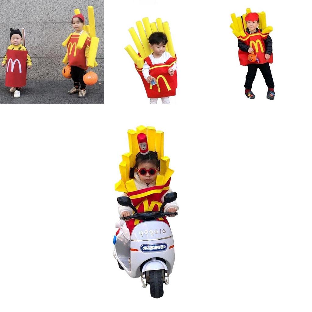 Korean Ins Halloween Children's Costume For Kids Suitable For Christmas New Year Halloween Children's Day