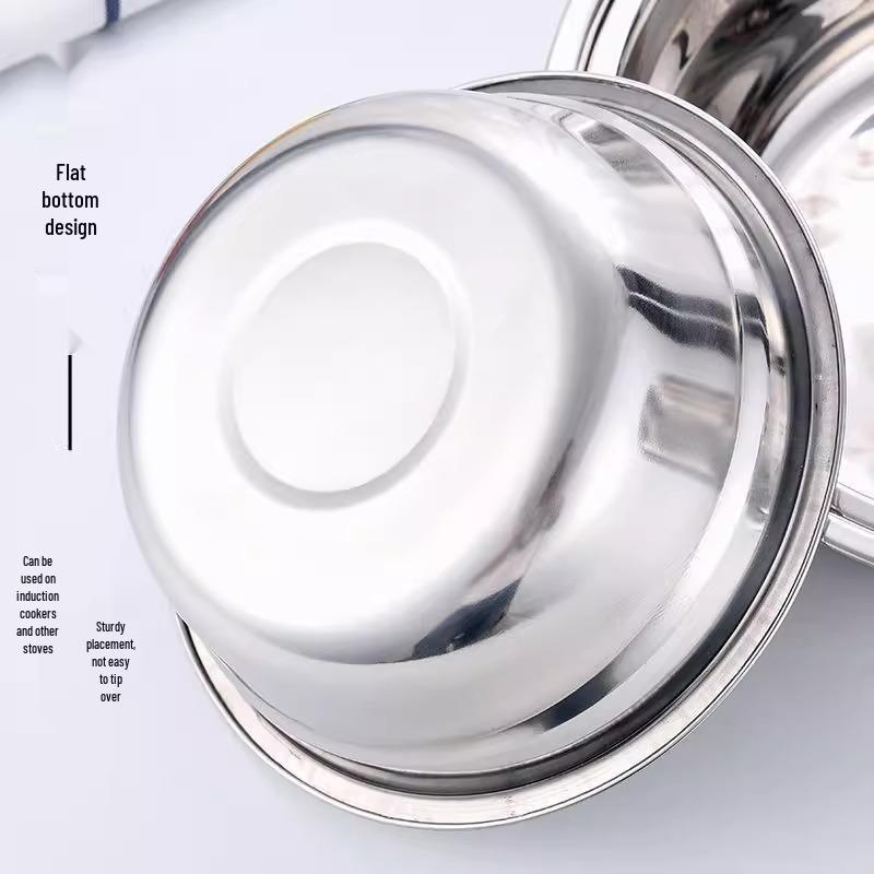 Stainless Steel Food-Grade Soup and Mixing Bowl