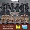 Delta Military Special Forces Police Figure Building Blocks - Ghost Soldier Assembly Toy for Kids