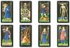 Tarot Cards Fortune Telling Golden Visconti Tarot Arcana Box Japanese booklet included (Major only/Hard Edition) "Pocket Manual"