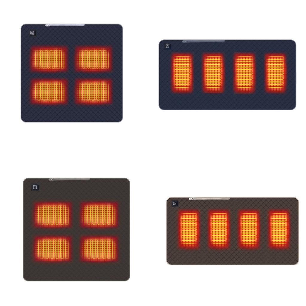 Heated Seat Cushion 3 Temperature Levels Washable Portable Heating Chair Pad for Home Outdoor