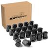 GAsupply Genuine Honda Car Wheel Nuts M12 X P1.5 Spherical Seat 19HEX Length 25mm