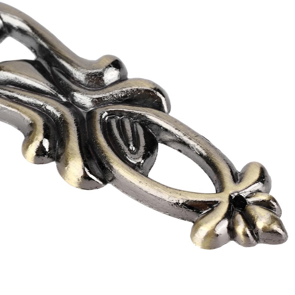4pcs Durable Drawer Pulls Antique Bronze Door Handles Vintage Cabinet Handles  Bedroom