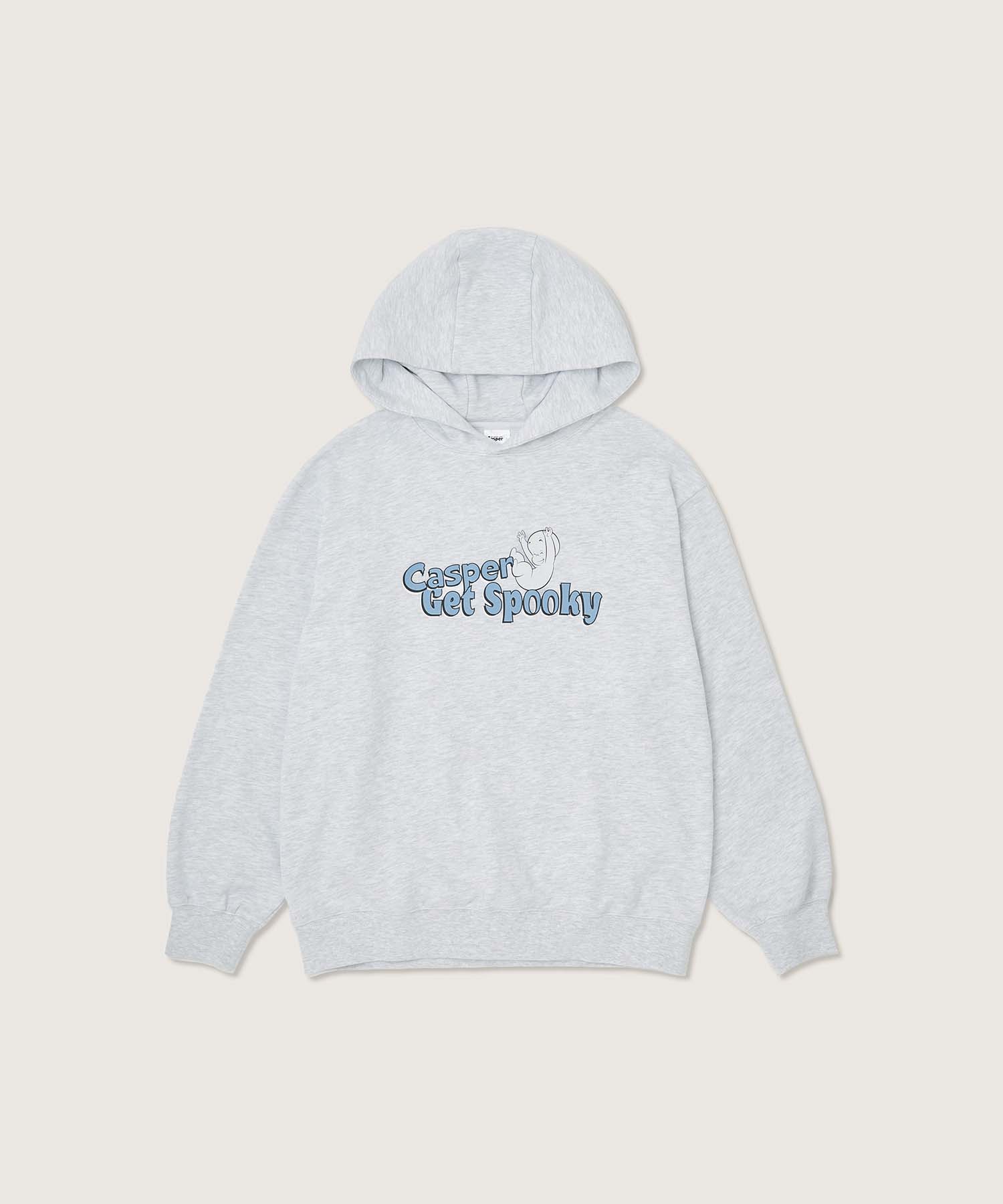 Толстовка Casper X Plac Spooky Casper Светло-серая L/Free