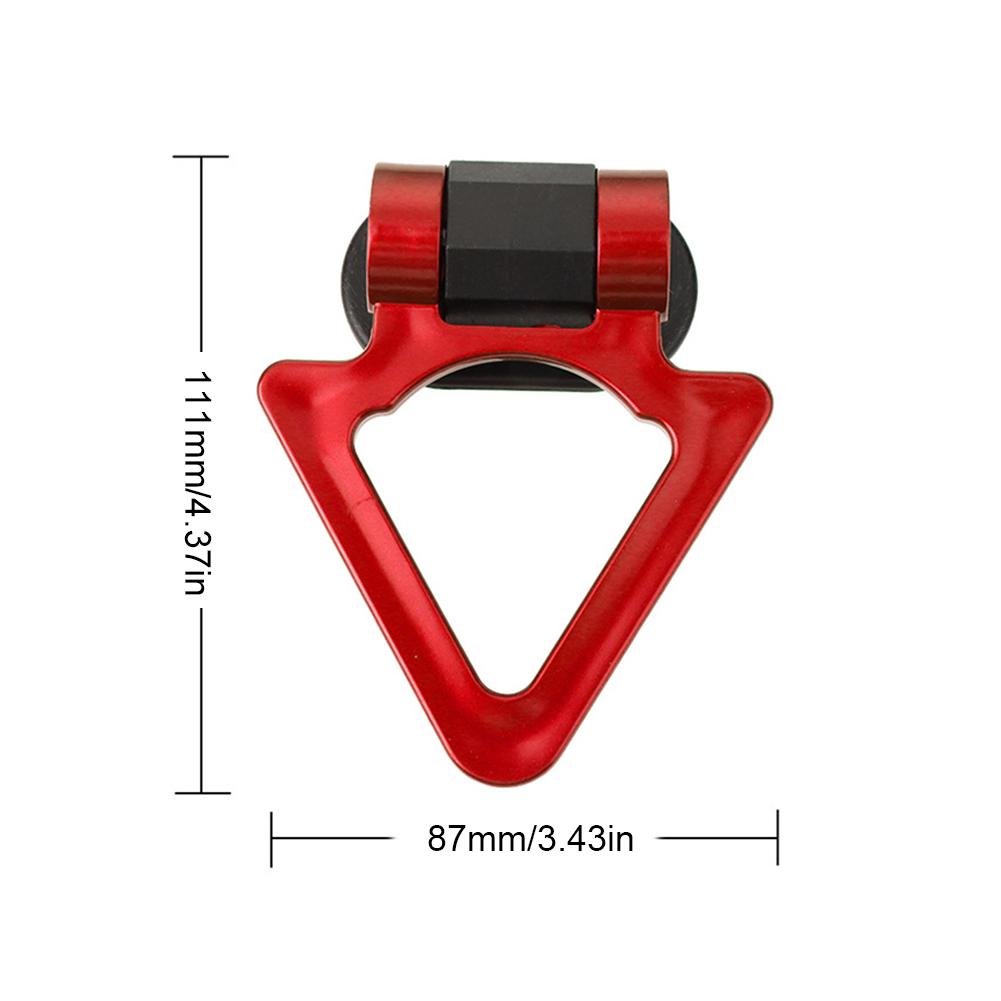 2 designy styling auta háčky na přívěs samolepka dekorace auto zadní přední přívěs simulace závodní vozidlo tažný hák