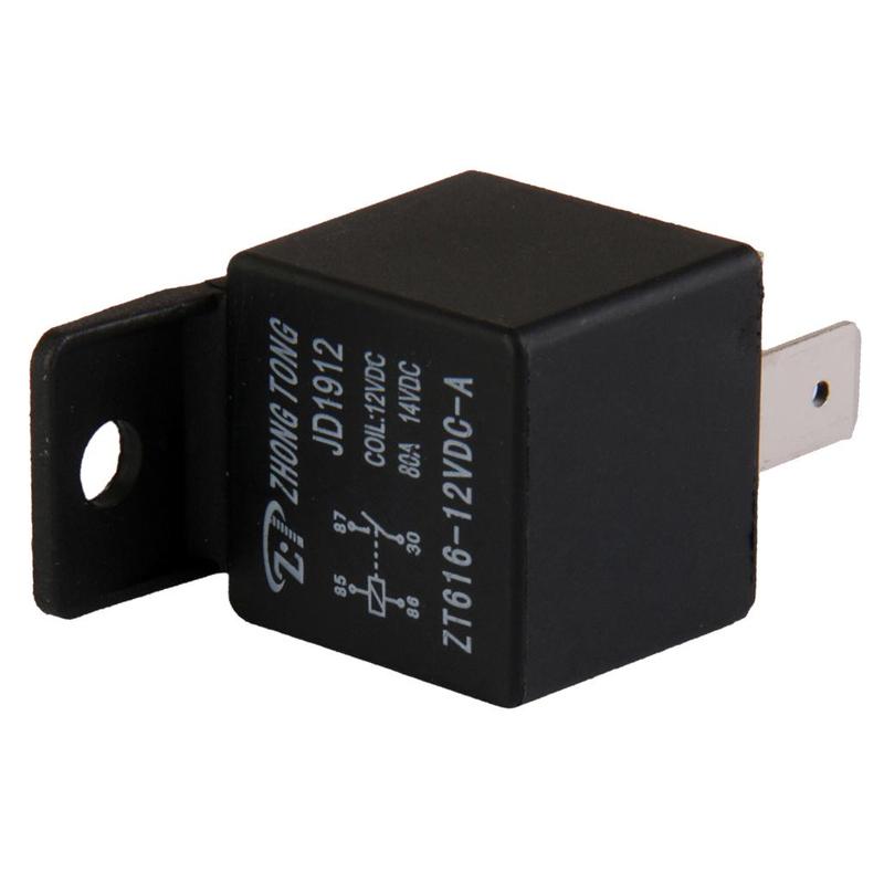 Auto Automotive DC 12V 80A 80 AMP Relay Relays 4 Pin