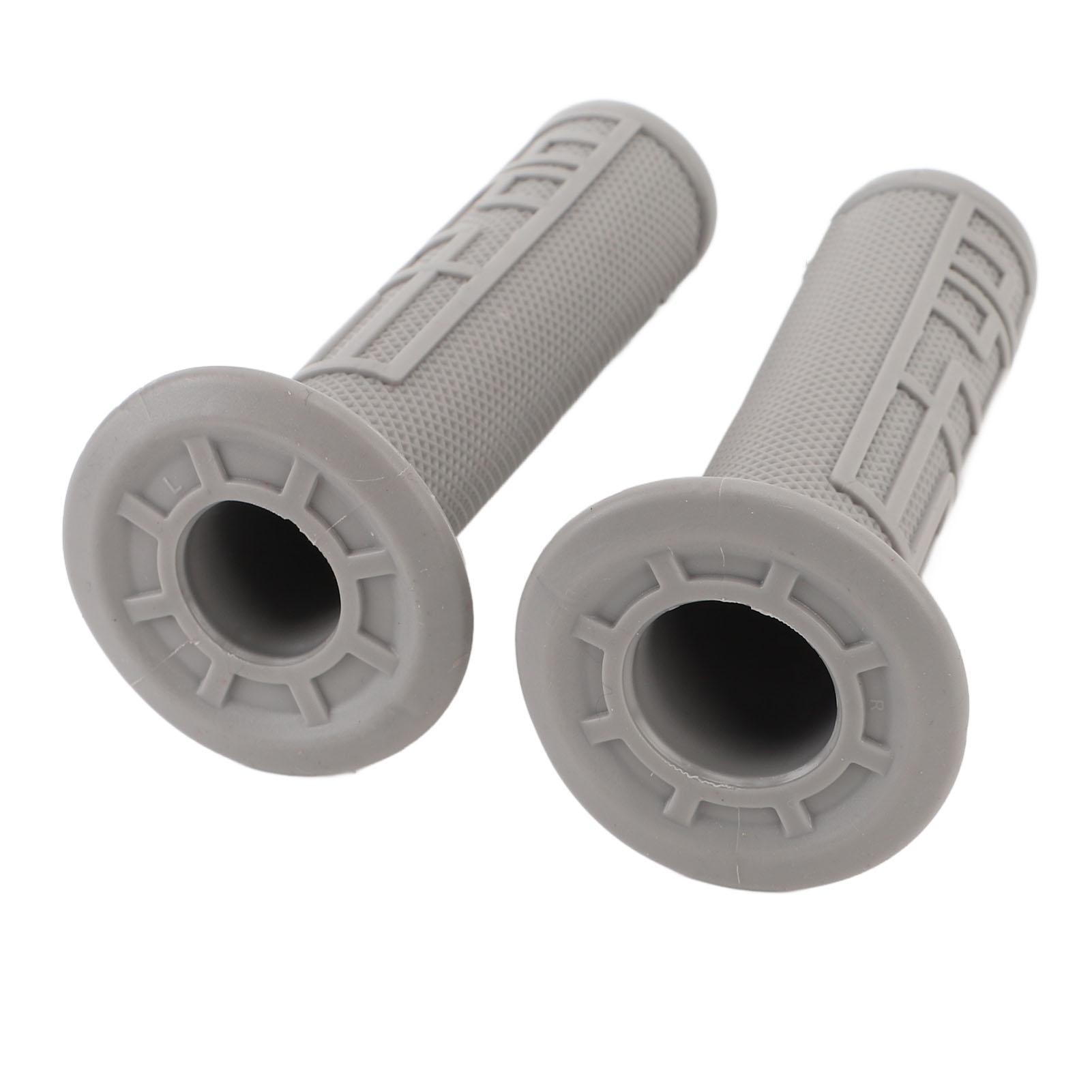 

1 Pair Motorcycle Handlebar Grip Anti Slip Left Right Rubber Motorcycle Hand Grip Replacement for SUR‑RON Light Bee X S