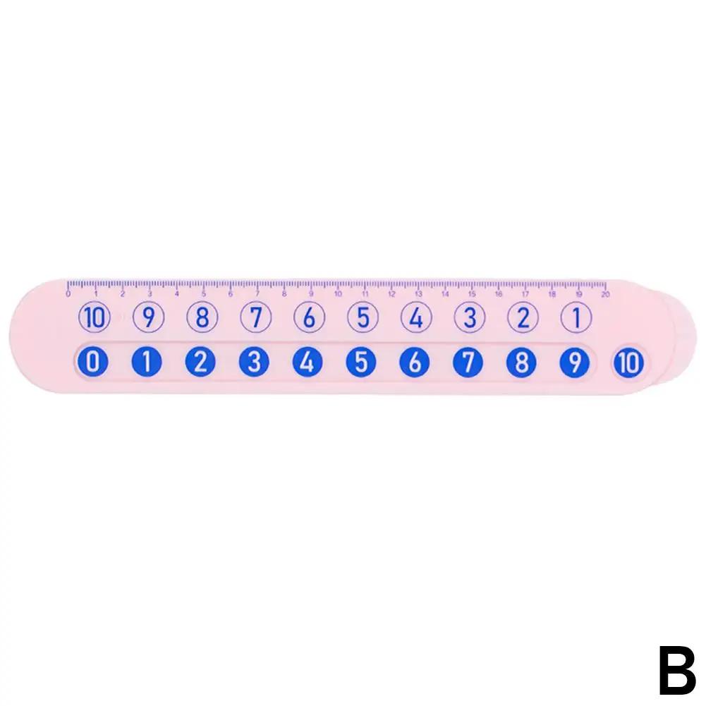 Ruler Mathematics Decomposition Ruler Stationery Ruler Addition Digital Teaching Children Ruler Decomposition And Subtracti N9M5