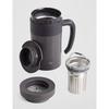 Zojirushi Handle Stainless Steel Tea Tumbler 16 Ounce Brown SE-KAE48TA