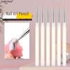 Nail Art Ultra-Fine Liner Pen Set for Detailed Designs, Flowers & BJD Face Painting