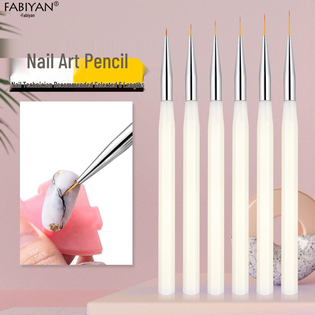 Nail Art Ultra-Fine Liner Pen Set for Detailed Designs, Flowers & BJD Face Painting