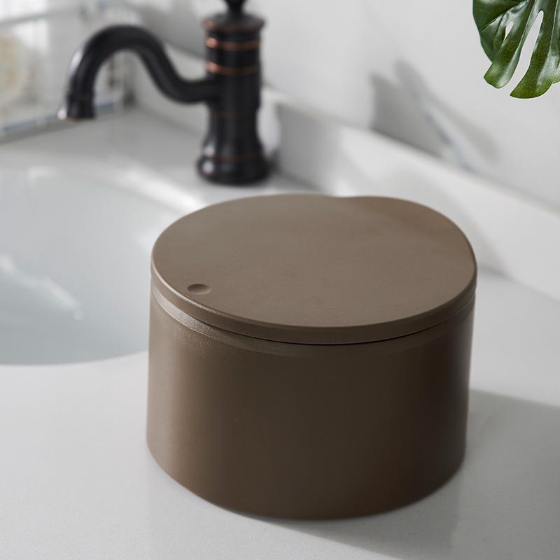 Creative Mini Desktop Trash Can - Plastic Storage Bucket