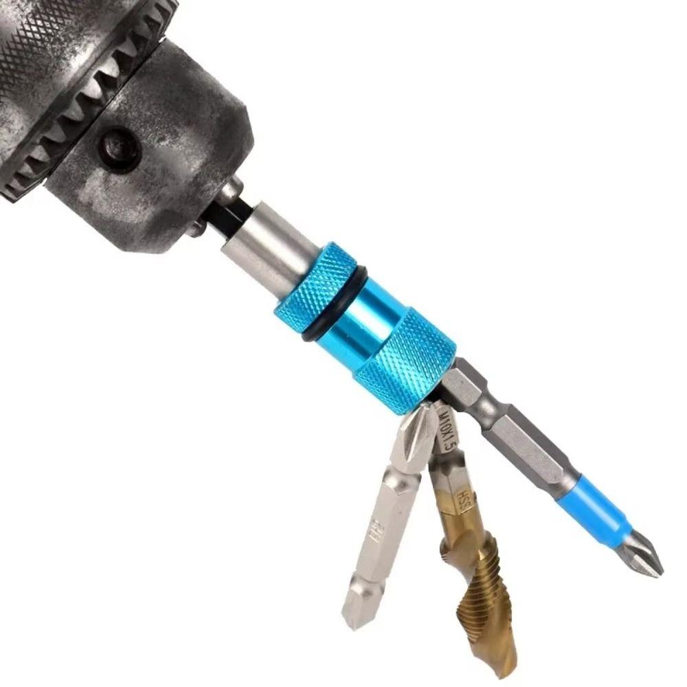 1/4 Inch Screw Bit Extension Rod Depth Adjustable Screwdriver Extension Rod Quick Transfer Rod